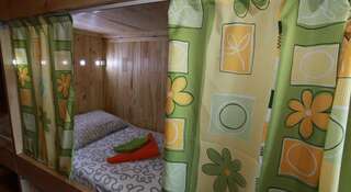 Гостиница Арт-Эко-Отель Алтай Бийск Кровать в общем номере для мужчин и женщин с 8 кроватями-4